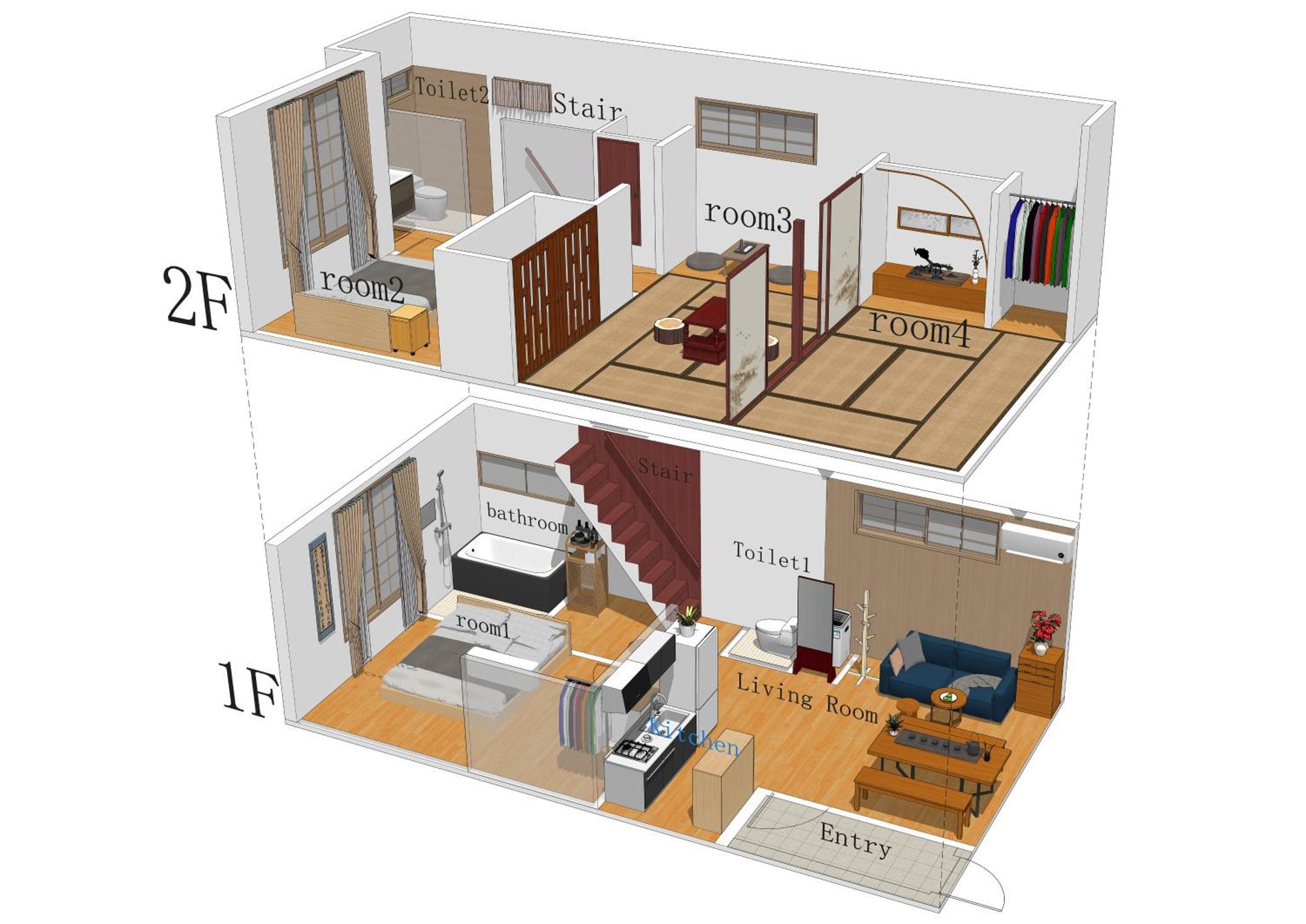 一戸建民泊 Tokyo St-Ar House 東京星宿 Extérieur photo
